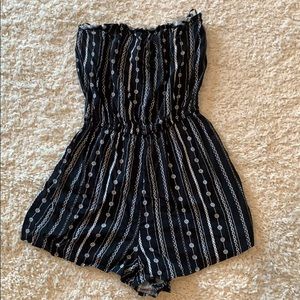 Juniors size 6 halter romper